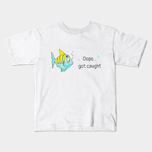 Surprised fish Kids T-Shirt